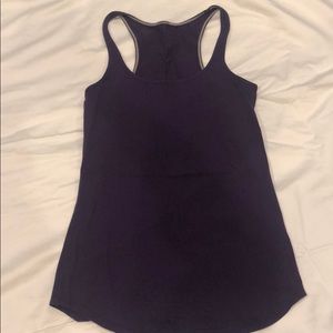 Violet cool racer back tank